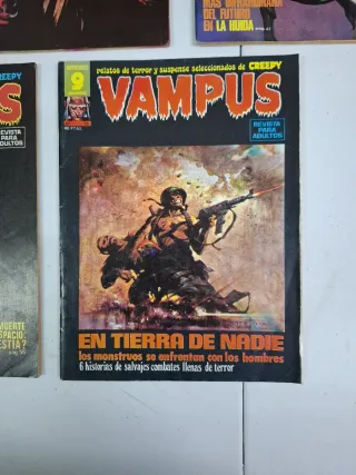 Cómics Vampus buen estado. PRECIO UNIDAD: 5 € 09