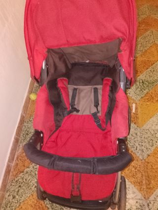 Silla de paseo para bebé color rojo