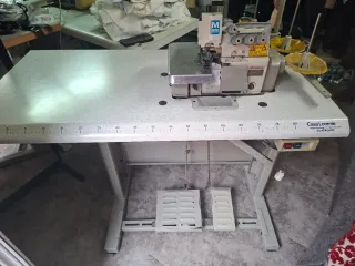 2Máquinas coser industrial recubridora y remallado