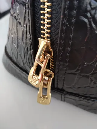 Bolso Louis Vuitton Negro Cocodrilo