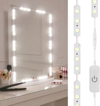 Luces LED de espejo 14 módulos