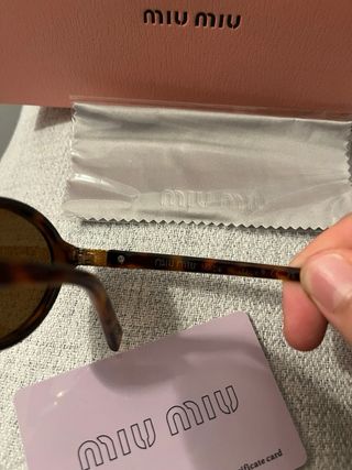 Gafas de sol Miu Miu Tortoise
