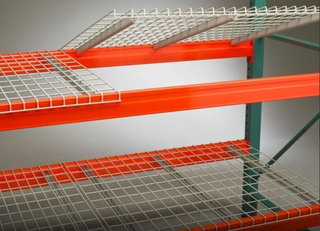 Malla anticaída para estanterías industriales