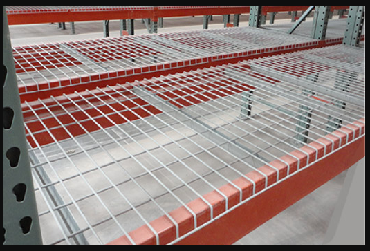 Malla anticaída para estanterías industriales