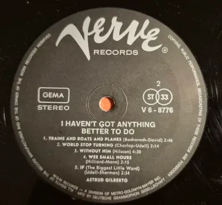 Vinilo Astrud Gilberto - I Haven't Got Anything...