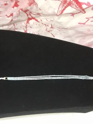 Bracciale acciaio 3 fili strass multicolor