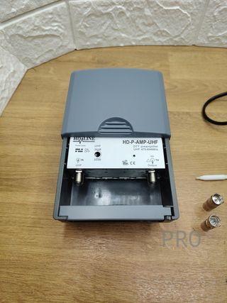 Amplificador con alimentación LEYF