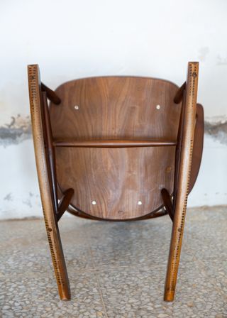 Mecedora Ercol 316 Grandfather flor de lis años 60