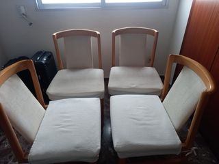 Juego de 4 sillas de comedor