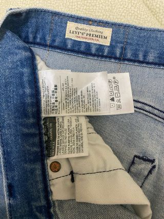 Jeans Levi's 501 Uomo Blu