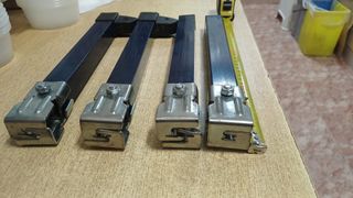 Patas metálicas para somier (4 unidades)