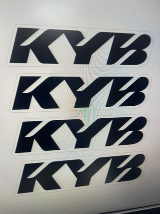 Pegatinas KYB (4 unidades)