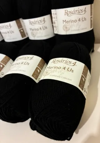 8 madejas lana Merino 4 us color 07