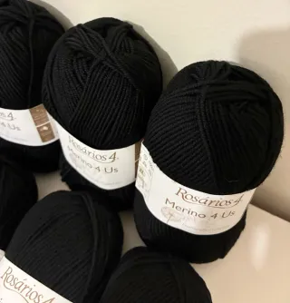 8 madejas lana Merino 4 us color 07