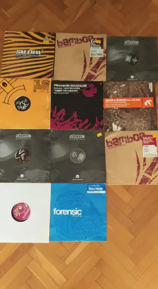 Lote 12 Vinilos -Tech-House