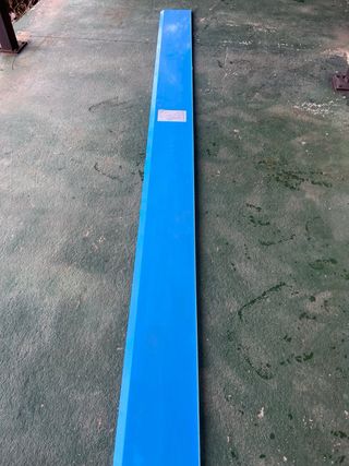 Visera aluminio para cierre de ventanas de 3 metro