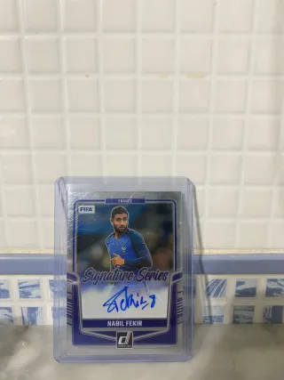 Nabil Fekir - Tarjeta Firma Donruss FIFA