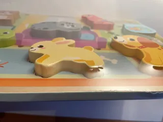 Puzzle in legno con animali