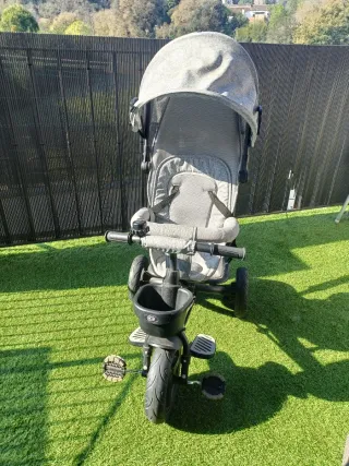 Triciclo Kinderkraft gris