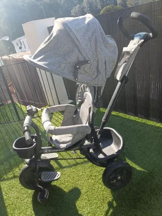 Triciclo Kinderkraft gris