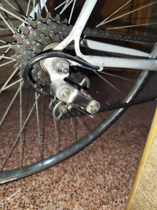 Bicicleta Orbea Clásica Azul y Blanca