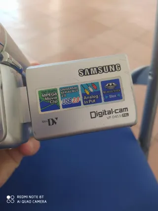 Cámara Samsung , leer anuncio