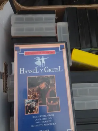 Lote Cintas VHS Barrio Sésamo y Príncipe Egipto