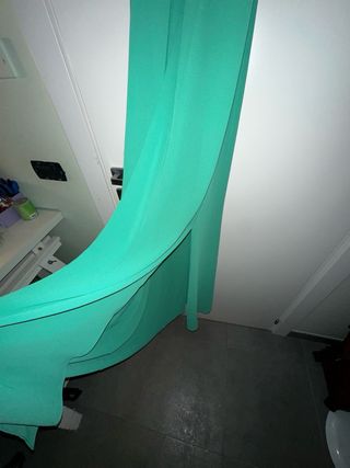 Vestito Liu Jo lungo verde con scollatura posterio