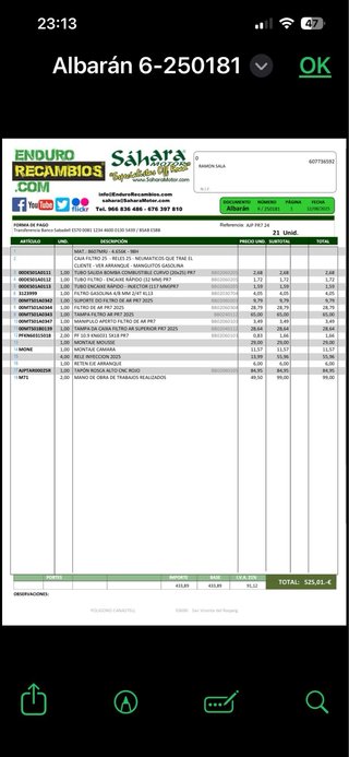 AJP PR7 Extrem 2024 actualizada 2025
