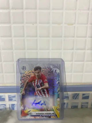 Rodrigo Riquelme Autografiada Topps