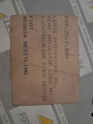 FIAT REGATA. TULIPA TRASERA DERECHA.