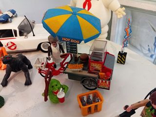 Playmobil Cazafantasmas: Coche y Figuras