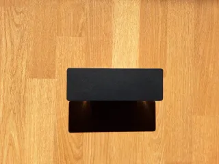 Aplique LED Exterior Negro