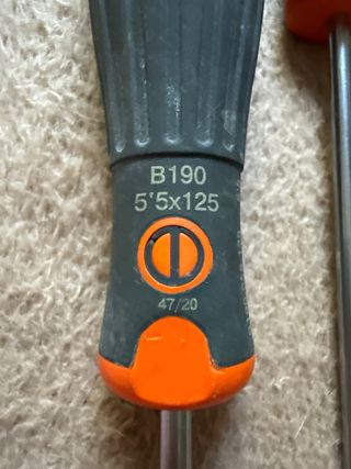 Juego de 6 destornilladores Bahco