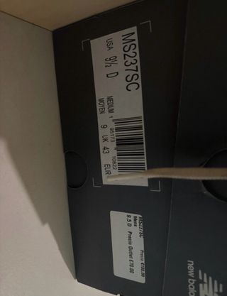 Zapatillas New Balance Azul y Gris