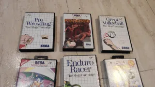 Lote 6 Juegos Sega Master System