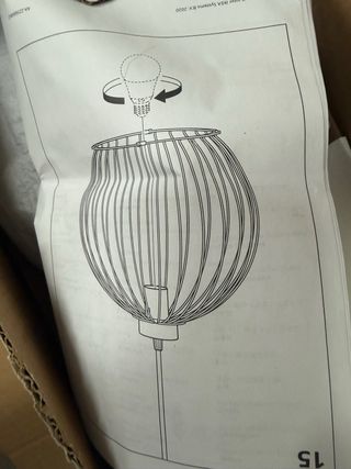 Lámpara de techo IKEA GRINDFALLET sin estrenar