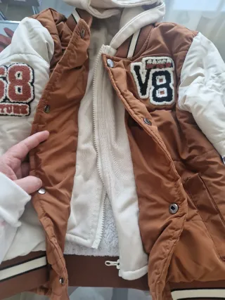 Chaqueta niño bomber Talla 8 años