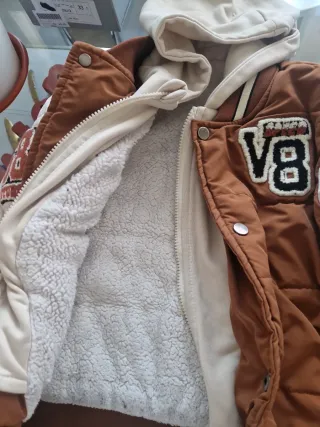 Chaqueta niño bomber Talla 8 años