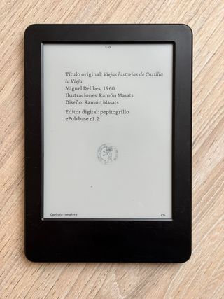Amazon Kindle 6 7ª Gen (2015) Negro