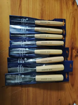 LOTE DE 8 GUBIAS PFEIL DEL NÚMERO 5