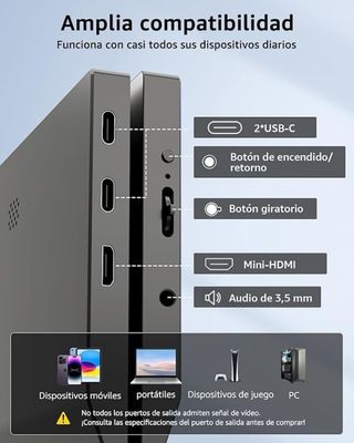 Monitor Portátil YODOIT 15.6 Full HD HDR