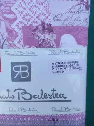 Trapuntino singolo Renato Balestra