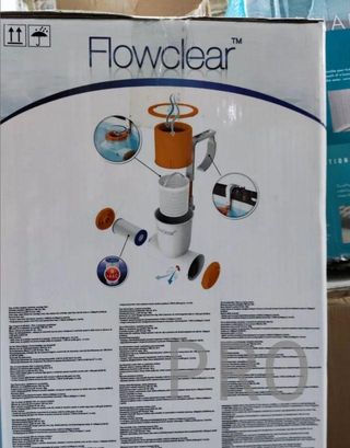 Depuradora, Filtro de Cartucho, Multicolor, 46x31x