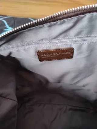 Bolso bandolera Mandarina Duck verde oliva