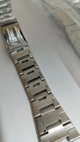 Lote de 5 Brazaletes acero de 25mm terminal 10mm