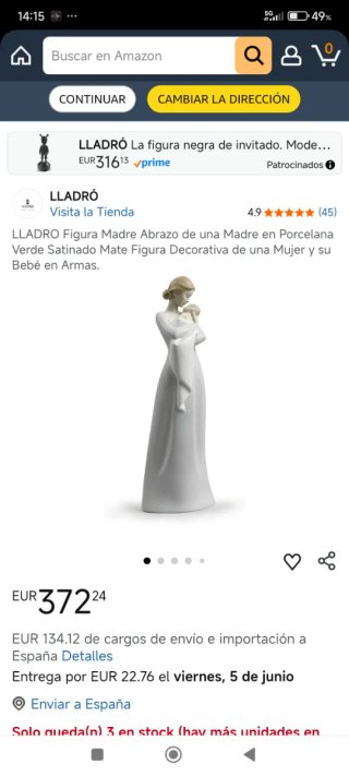 7 figuras porcelana, 2 Lladro