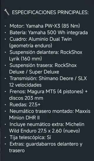 Yamaha Moro 07 Ebike