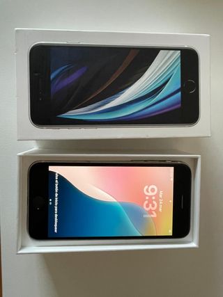 iPhone SE 2020 Blanco 64GB con caja y accesorios!!
