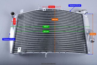 Radiador para HONDA CBR 600 RR 2003 - 2006 600RR